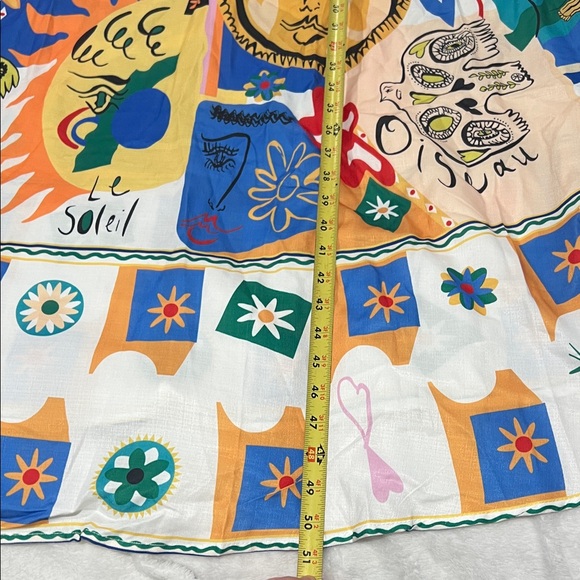 ALEMAIS SOLEIL SUNDRESS PRINT Maxi Dress Sz M - Picture 9 of 10